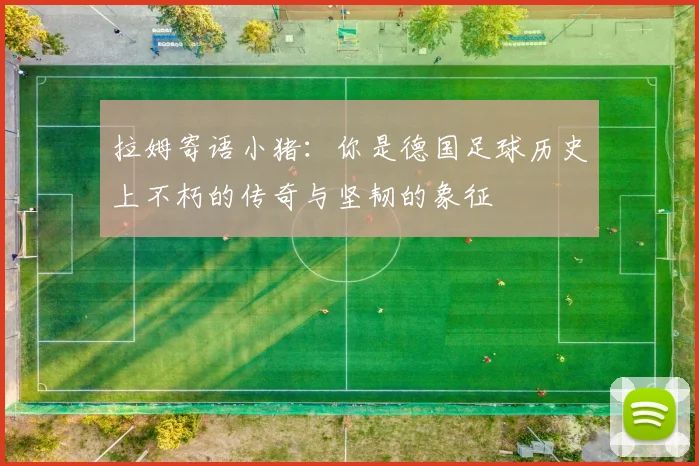 拉姆寄语小猪：你是德国足球历史上不朽的传奇与坚韧的象征