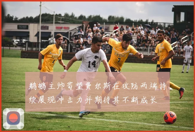 鹈鹕主帅寄望费尔斯在攻防两端持续展现冲击力并期待其不断成长